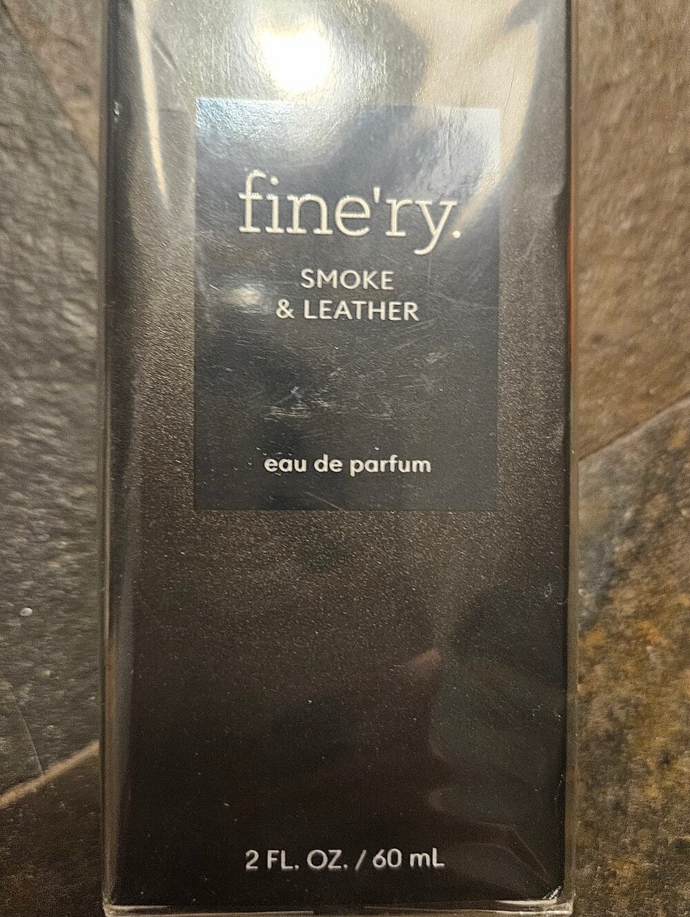 fine'ry Men's Eau De Parfum SMOKE & AND LEATHER Cologne 2oz 60mL
